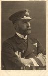 Vintage Postcard Militaria Rear Admiral THIS Madden