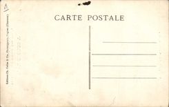 Vintage Postcard Militaria SM Georges V receiving the good-byes of the chiefs of the New army