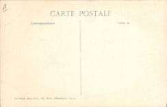 Vintage Postcard Militaria the king receiving the chiefs of the new army general Pators