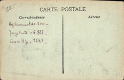 Vintage Postcard Bateau Lotus Paquebot posts Shipping company