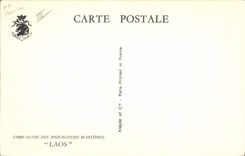CPA Bateau Compagnie des Messageries Maritimes Laos