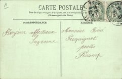 CPA Bateau Le Havre Le Transatlantique La Lorraine