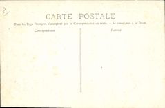 Postal Barco Paquebote en monzón Melburne