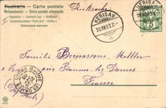 Vintage Postcard Bell Angel