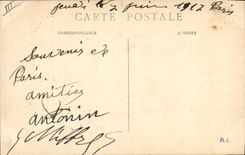 CPA Cloche La Savoyarde de Montmartre Francois Marguerite du Sacre Coeur de Montmartre 