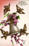 CPA Cloche Oiseaux 