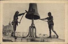 CPA Cloche Venezia Torre dell Oroigio I Mori 