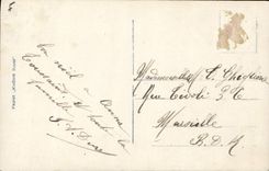 CPA Cloche Enfants Noel