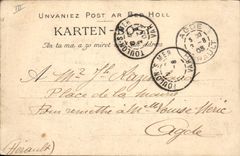 CPA Folklore Les chansons de Botrel illustrees La danse bretonne Enfants 