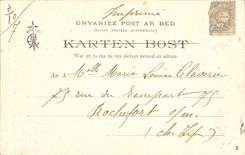 CPA Folklore Les chansons de Botrel illustrees Le voeu a Saint Yves 