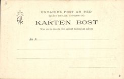 CPA Folklore Les chansons de Botrel illustrees Le voeu a St Yves 