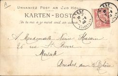 CPA Folklore Les chansons de Botrel illustrees Les petits sabots Enfants 