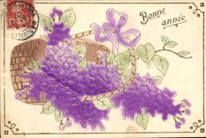 CPA Fantaisie Fleurs 