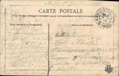 CPA Fantaisie Fleurs Femme 