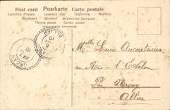 CPA Fantaisie Fleurs Enfant Trefle 