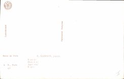 Vintage Postcard Drives out Dog Dogs