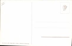 Vintage Postcard Drives out Hinds Stag