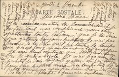 Postal Caza Cantos del Quercy Cazador