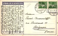 CPA Fantaisie Illustrateur Enfants Chien Jeu