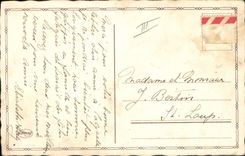 CPA Fantaisie Illustrateur Enfant Chien