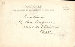 Vintage Postcards Emilions Acrobats