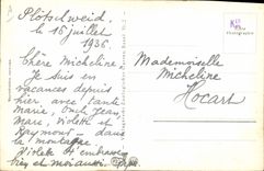 Vintage Postcard Zoologischer Garten Bassel Velo Cycles Monkey