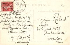 CPA Brest Vue generale sur le Kiosque a musique La DEpeche de Brest 