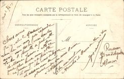 Vintage Postcard Alencon Kiosk walks