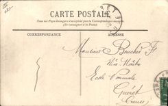 Vintage Postcard Beauvais the place Jeanne Hatchet one day of music Kiosk