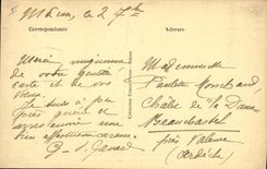 CPA Chien Chiens Fido Le chien du poete Madame de Lamartine 