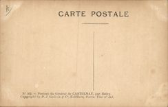 CPA Militaria General de Castelnau 
