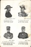 CPA Militaria General Oudri Decharme De Lacroix Blancq 