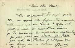 Vintage Postcard Boat Vendres Port Mustapha II