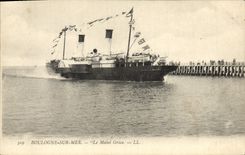 CPA Bateau Boulogne sur Mer Le Mabel Grace 