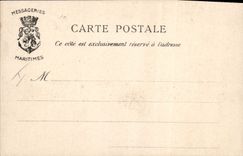 Vintage Postcard Boat Melbourne