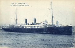 CPA Bateau SS La Marsa II Cie de Navigation mixte 