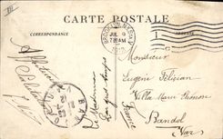 Vintage Postcard Boat SS Madonna