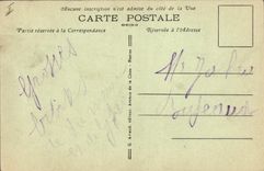 Vintage Postcard Boat At sea the Massilia steamer