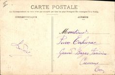 Vintage Postcard Lavaur Bell Jacquemart of the cathedral
