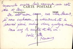 Vintage Postcard Paris Bell the basilica of the Sacring Heart of Montmartre and the Savoyard one