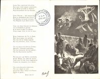 CPA Folklore Botrel Annee 1915 Priere au jeune Bon Dieu Militaria 