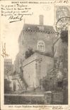 CPA Folklore Botrel Logis Tiphaine Raguenel Femme de Duguesclin Mont Saint Michel 