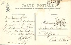 CPA Folklore Les chansons de Botrel Les sabots de Jesus 