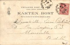 CPA Folklore Les chansons de Botrel Le fil casse Marin 