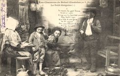 CPA Folklore Les chansons de Botrel Le Petit Gregoire 