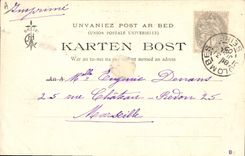 CPA Folklore Les chansons de Botrel Le Petit Gregoire 