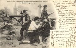 CPA Folklore Les chansons de Botrel Le Petit Gregoire 