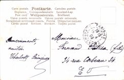 CPA Fantaisie Fleurs Paques Oeuf 