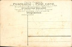 Vintage Postcard Fantaisie Flowers Child Anchors of marine