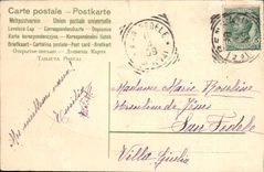 CPA Fantaisie Fleurs Oeuf Trefle 